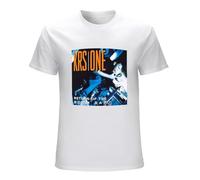 MINGYU VINIBABY Men's KRS One - Return of The Boom Bap, Album Cover, 1993, DTG T-Shirts White XL