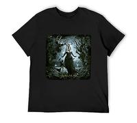 MINGYU VINIBABY Men's Leaves Eyes Liv Kristine Symphonic Metal Band T Shirt Black 3XL