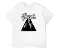 MINGYU VINIBABY Men's The Police Zenyatta Mondatta Casual T Shirt Print Tops White XL