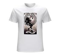 MINGYU VINIBABY Men's Weight of The World White Nier Automata Printed Summer S T-Shirts White M