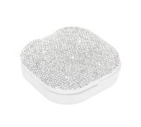 MINGZAIQIPEI Coque de protection pour prothèses dentaires avec miroir et trous d'aération Blanc