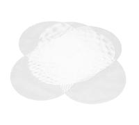 mingzhe 10 Pièces Doublures de Vapeur en Silicone Tapis de Vapeur Réutilisable Antiadhésif pour Boulettes Petits Pains avec Tampon Cuit à la en Silicone Doublures (22 cm)