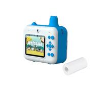 Mingzhe Appareil Photo Numérique à Instantanée pour Enfants avec Vidéo 1080P Écran IPS 2,36 Pouces Double Objectif Batterie Intégrée Papier D' Thermique Lecteur MP3 Cadres Photo (Bleu)