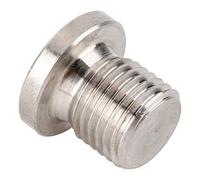 Mingzhe Bouchon D'obturation O2 de Voiture, éliminateur de Sonde M12 1,25 Mm de Remplacement avec Joint Torique, pour Motos et Voitures, fabriqué en Matériau Métallique Robuste