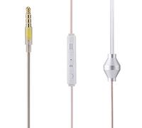 mingzhe Casque à Tube d'air à Oreille Unique avec Micro Antibruit pour Téléphones iOS, écouteur de sécurité Flexible pour la Conduite et l'exercice, écouteur de Radioprotection (Oreille Unique
