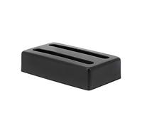 mingzhe Couvercle de Micro Humbucker en Laiton, étui de Micro Guitare en Métal à Deux Fentes pour Guitares électriques, Anti-Rouille, Contrôle du Bruit