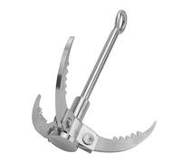 Mingzhe Crochet d'escalade en Plein Air Pliant en Acier Inoxydable, Grappin d'alpinisme, Grappin de Survie pour l'escalade Pleine Nature et Les Activités D'aventure Plein Air