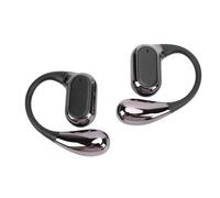 mingzhe Écouteurs sans Fil à Crochet d'oreille avec qualité Sonore Claire et Suppression du Bruit pour Le Fitness et Une Utilisation Quotidienne, Paquet de 2 (Noire)