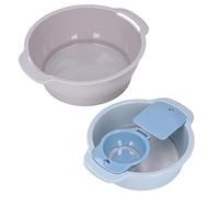 mingzhe Ensemble de Tamis à Pollen 4 Pièces Tamis à PP Empilable Plateau de Profond avec Conception Compacte Légère pour Le Stockage Cuisson en Cuisine