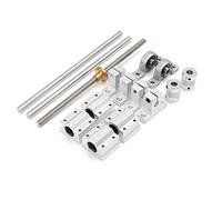 Mingzhe Ensemble de Vis de Support D'arbre Rail Linéaire pour Guidage D'axe Optique 400 Mm, destiné aux Imprimantes 3D et aux équipements D'automatisation industrielle.