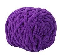 mingzhe Fil Polyester, Fil à Tricoter épais et Rapide pour écharpes 7-8 Mm | Mélange de Laine Grossière, Lavable à la Main, pour Châles, Chapeaux, Pantoufles, 12 Couleurs Disponibles