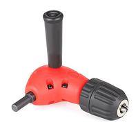 mingzhe Fixation de Perceuse Professionnelle à Angle Droit de 90 Degrés Mandrin sans clé 10 Mm Adaptateur Foret 0,8 à 10 Mm pour Les Endroits Difficiles Atteindre et Usage