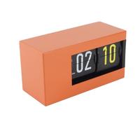 mingzhe Horloge à Bascule LED avec Affichage du Calendrier, Rotation Automatique des Pages 12 Heures AM PM, Horloge Perpétuelle Rétro pour Chambre à Coucher, Salon, Bureau