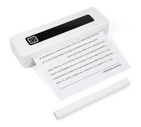 mingzhe Imprimante Thermique A4 sans Fil BT, Imprimante Portable pour