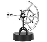 mingzhe Jouet à Mouvement Perpétuel en Forme D'éventail, Décor de Bureau à Balançoire Magnétique avec Alliage de Zinc ABS pour Cadeau Physique en Classe Sciences