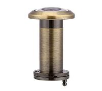 mingzhe Judas de Porte Grand Angle de 200 Degrés avec Couvercle confidentialité Robuste pour Portes 35 à 60 Mm, Installation Facile en 5 Minutes (Bronze)