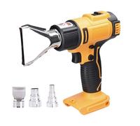 mingzhe Machine à Air Chaud Portable sans Fil, équipement de Chauffage Robuste Rechargeable au Lithium, Outil électrique Professionnel avec 4 Buses pour L'élimination de (4 Buses)