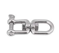 Mingzhe Manille Pivotante de 6 Mm, qualité Supérieure, Antirouille et Résistante à la Corrosion, Installation Facile, Testée pour la sécurité, en Acier Inoxydable 304, Dispositif à (10mm)