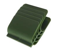 mingzhe Marqueur de Sortie de Cloison Sèche 5 Pièces avec Construction en Acier Inoxydable ABS pour Boîtes Simples, Recherche Centrale Automatique pour L'installation Prise électrique (Verte)