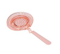 Mingzhe Outil de Cocktail de Filtrage Fin de Crépine de Barre Professionnelle D'acier Inoxydable pour la Fête de Barman (Or Rose)