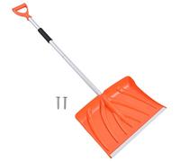 Mingzhe Pelle à Neige, Pelle à Neige Amovible en Alliage D'aluminium de 17,7 Pouces de Large, Pelle à Neige avec Poignée en D pour Le Jardin, Le Camping, Le Jeu de Bonhomme de Neige et