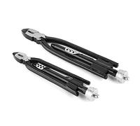 Mingzhe Pince à Torsion de Fil 8.1, Acier à Haute Teneur en Carbone, Jeu de Pinces à Torsion de Fil de sécurité Aérienne, Attaches Rapides à Verrouillage, Rehausseurs D'arrosage en