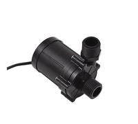 mingzhe Pompe à Eau Submersible DC 24 V 800 L/H, Moteur sans Balais de Levage de 12 M, 30 W IP68, Pompe Surpression à Faible Bruit 50 DB avec Filetage 1/2 Pouce pour la Culture (4824B 24V)