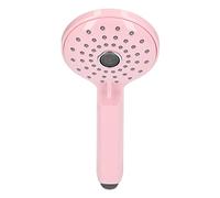Mingzhe Pulvérisateur de Douche Portatif Haute Pression en ABS, pour une Expérience de Bain Brillante, Pomme Douche Portable à Deux Modes (Rose Cerise)