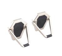 mingzhe Support pour Ordinateur Portable à Roulement Solide, Conception à Angle D'immersion de 15 °, Dissipation Thermique Efficace, Pliable, Petite Taille, Matériau en Alliage de