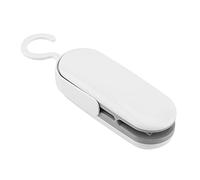 mingzhe Thermoscelleuse Portative, Scelleuse de Sacs Portative en ABS pour Le Stockage des Aliments, Conservation des Collations (Grise)