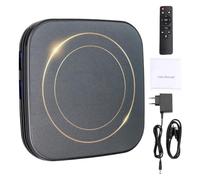 Mingzhe TV Box 8K Ultra HD, Lecteur Multimédia de Streaming Quadricœur | Décodage H.265/VP9/AVS2, Sortie 4K @ 60fps, Androids 12, WiFi 2,4G/5G, Ethernet 100M, USB 2.0, Emplacement TF
