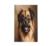 MINGzi Torchons de cuisine personnalisés uniques - Absorbants, à séchage rapide et élégants pour votre maison - Une peinture de chien mignon