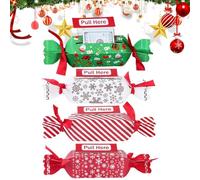 Minhaxue Caisse à monnaie de Noël | Récipient de fête en forme de bonbons | Boîte de vacances - pour les vacances, Halloween, Pâques, félicitations, Saint-Valentin, et adultes