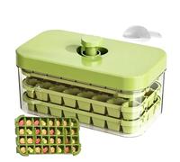 Minhaxue Moule À Glaçons Cube,Fabrication De Glaçons Empilables À Démoulage Facile Par Pression | Bacs À Pour Congélateur Avec Couvercle - Pour Cocktail Bourbon Vin Eau Jus Lait Café Maison