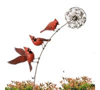 Minhaxue Piquets Décoratifs | Métal extérieur résistant aux intempéries | Piquets Mignons et Décorations de Jardin Extérieures | pour Patio, Parterre, Clôture, Jardinière, Pots à, Fête,
