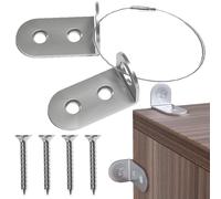 Minhaxue Support d'angle à angle droit de 90 degrés | Support d'étagère d'angle avec vis multifonction pour chaise, tiroir, armoire, cadre de lit, étagères, commode, table