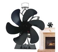 Minhaxue Ventilateur de Poêle à Bois Alimenté par la Chaleur,Ventilateur de Cheminée Alimenté par la Chaleur, de poêle silencieux - de poêle pour faire circuler l'air chaud