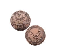 MINHBDER Pièces Commémoratives Bombardier B-29 Plaqué Cuivre Us Air Force Army Airpower Military Challenge Coin Souvenir Coin Collection Cadeau