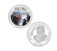 MINHBDER Pièces Commémoratives De La Seconde Guerre Mondiale, Pièces De Collection Plaquées Argent, Pièces De Monnaie Militaires Allemandes, Cadeaux Souvenirs