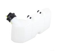 Minhe Accessoire de réservoir d'huile compact pour motoculteur Minhe | Perceuse à terre Machine de plantation d'arbre ABS Carburant Blanc 12 x 7,3 cm Pièces de forage de jardinage