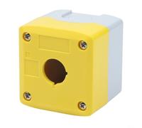 Minhe Bellmei Boîtier de commande à bouton-poussoir IP65 en ABS + PC avec 1 trou et système d'étanchéité étanche amélioré (1 trou)