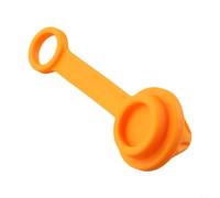 Minhe Bouchon de régulateur de poussière en caoutchouc pour équipement de plongée sous-marine, convient pour la première étape DIN à l'adaptation du joug (orange)
