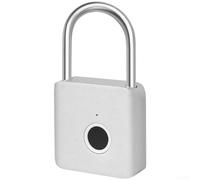 Minhe Cadenas intelligent sans clé résistant aux intempéries avec mot de passe pour la maison et l'extérieur (argenté)