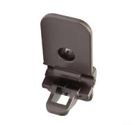 Minhe Charnière de porte de sèche-linge en acier inoxydable de rechange pour LG et Kenmore pour modèles Elite, compatible avec MEF62782201 (lot de 2)