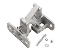 Minhe Charnière de porte invisible en acier inoxydable 304 robuste pour portes de bouche d'incendie en pierre, angle d'ouverture de 165 degrés, grande capacité de charge (taille S (70 kg)