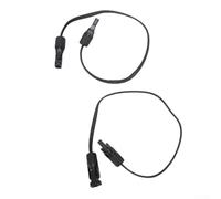 Minhe Connecteurs pré-installés pour câbles solaires avec fil plat flexible et système de verrouillage stable pour des connexions fiables et solaires (200 cm)