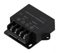 Minhe Convertisseur abaisseur DC 24 V vers 12 V Sortie 10 A Régulateur de tension IP68 Anti-retour Court-circuit Surtension Protection contre les surintensités Modèle B10-24-12 Alimentation haute