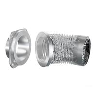 Minhe Coupleur magnétique DV180 pour systèmes de ventilation de sèche-linge avec joint d'étanchéité et compatibilité pour une utilisation flexible des conduits