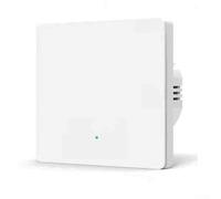 Minhe Interrupteur mural intelligent Zigbee 3.0 - Bouton poussoir 1 interrupteur - Pas de fil neutre nécessaire, AC 100-240 V, 7 - 300 W, ABS ignifuge, pour application Tuya et Smart-Life, commande