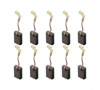 Minhe Lot de 10 balais de charbon pour Makita CB330 CB318 CB325 16 x 11 x 5 mm Compatible avec meuleuse électrique 9553NB 9554NB 9555NB 9556NB 9557NB 9558NB